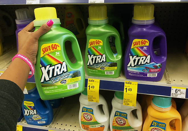 *HOT* $1.49 (Reg $3.49) Xtra Liquid Laundry Detergent at Walgreens