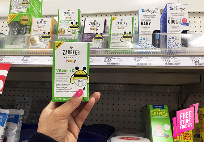 $5.49 (Reg $10) Zarbee’s Baby Vitamin D Drops at Target (Today Only!)