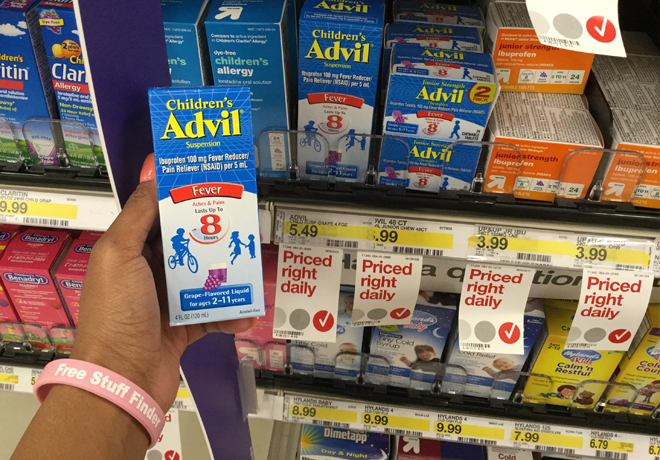 $2.69 (Reg $5.49) Children’s Advil at Target