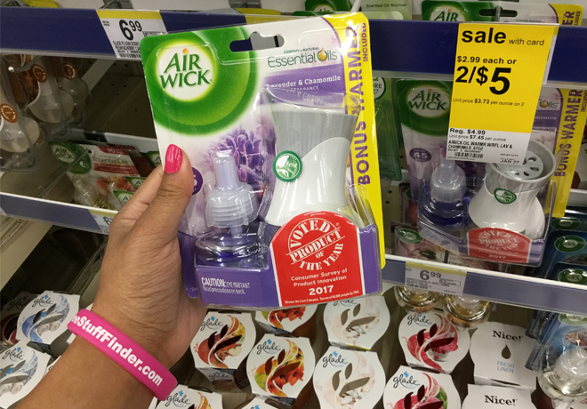 *HOT* $1 (Reg $5) Air Wick Scented Oil Starter Kit at Walgreens