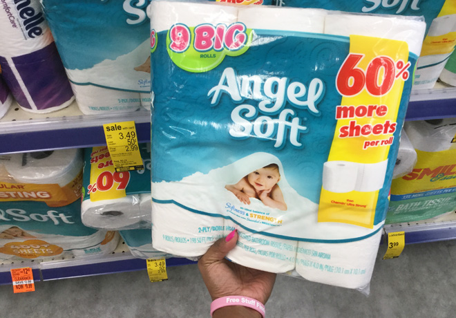 *HOT* $2.49 (Reg $3.79) Angel Soft Bath Tissue at Walgreens (Print Now!)