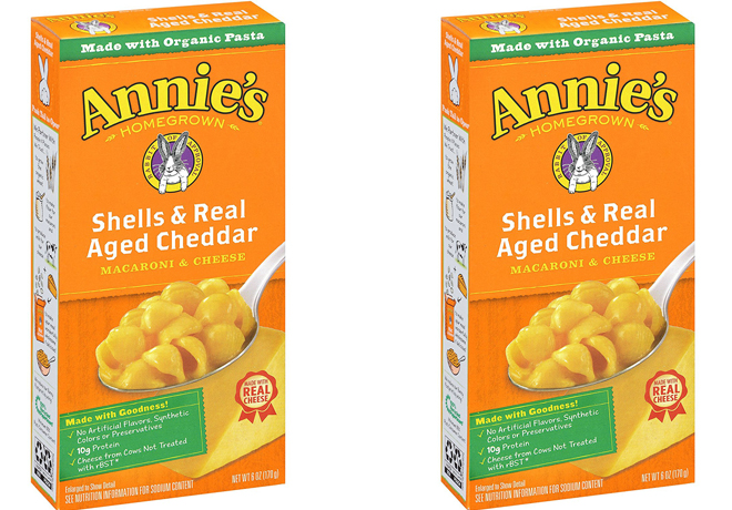 $8.27 (Reg $11.86) Annie’s Shells Mac & Cheese 12-Pack
