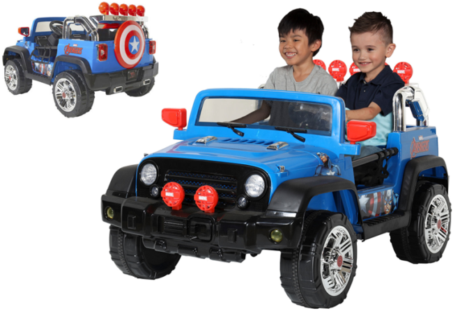 $159 (Reg $300) Dynacraft Avengers Ride-On + FREE Shipping