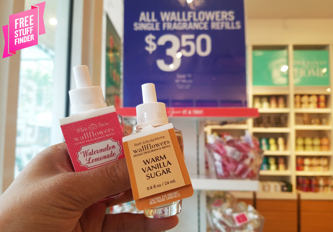 *HOT* $2.67 (Reg $6.50) Bath & Body Works Wallflower Refills (Today Only)