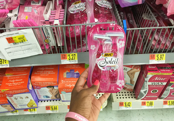 FREE Bic Simply Soleil Razors at Walmart + Moneymaker