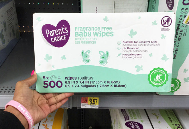 HURRY! FREE Parent's Choice Baby Wipes 500-Count + FREE Pickup