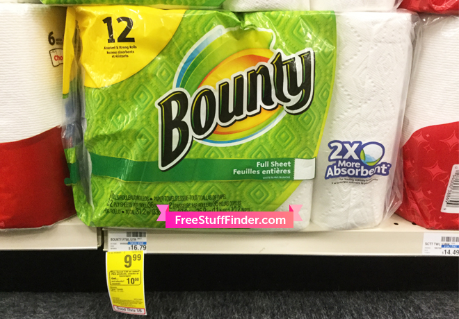 $5.66 (Reg $16) Charmin Bath Tissue and Bounty Paper Towels at CVS (Today Only!)