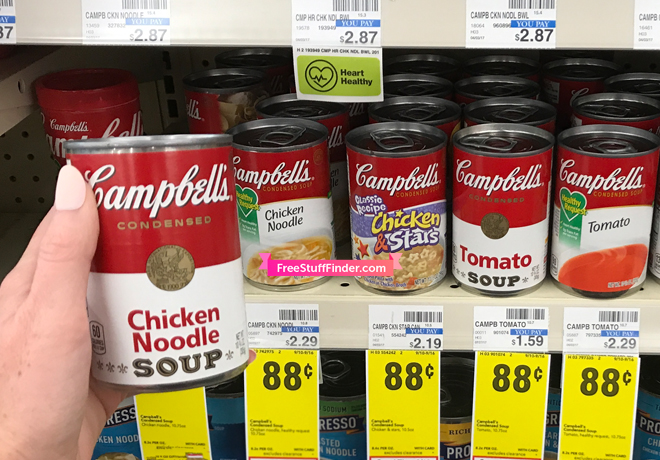 *HOT* $0.68 (Reg $2.29) Campbell’s Soup at CVS