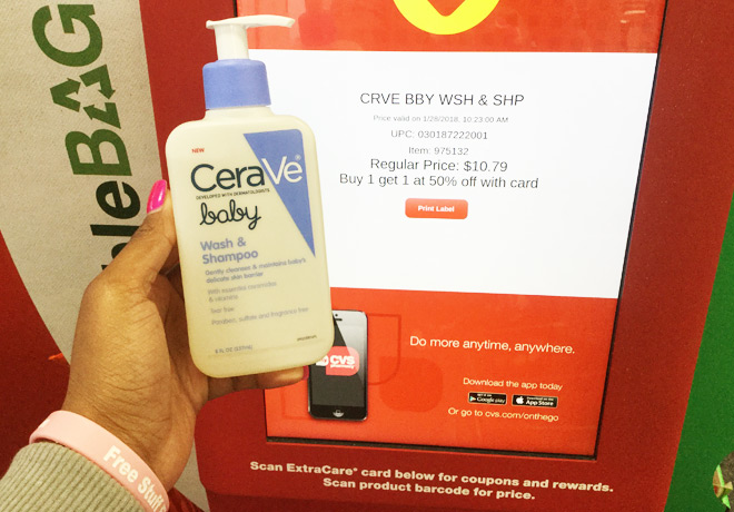 $1.59 (Reg $10.79) CeraVe Baby Wash & Shampoo at CVS