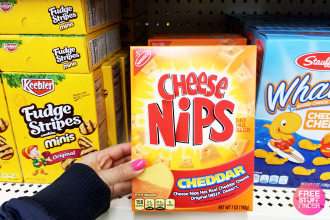 FREE Nabisco Cheese Nips, Go-Paks & Big Bags + $0.25 Moneymaker at Dollar Tree