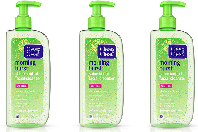 $1 (Reg $10) Clean & Clear Morning Burst Shine Control Facial Cleanser