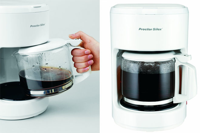*HOT* $7.34 (Reg $25) Proctor Silex 10-Cup Coffee Maker