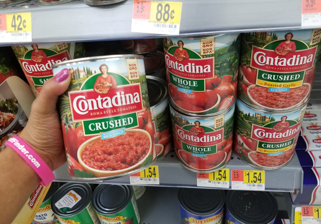 *HOT* $0.54 (Reg $1.54) Contadina Tomatoes at Walmart