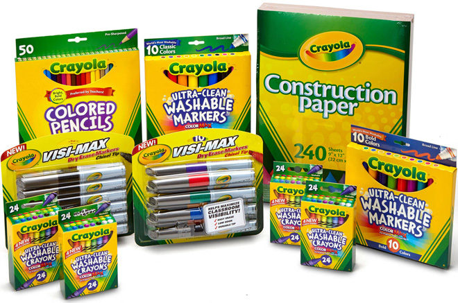 $20.71 (Reg $50) Crayola Ultimate Classroom Activity Pack (180+ Pieces) + FREE Pickup