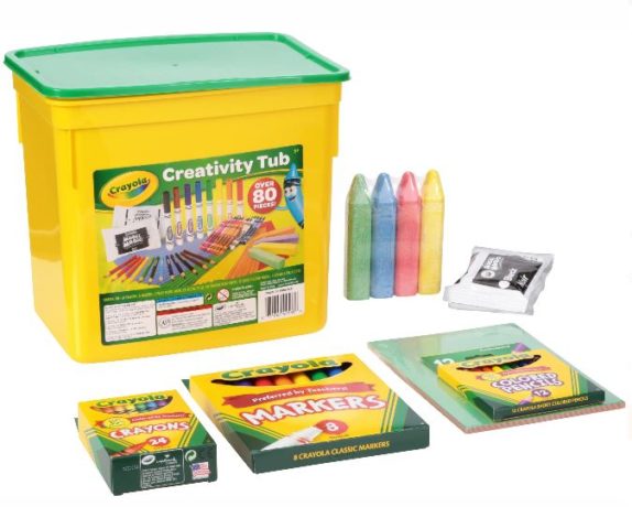 $9.16 (Reg $15.55) Crayola 80-Piece Creativity Tub