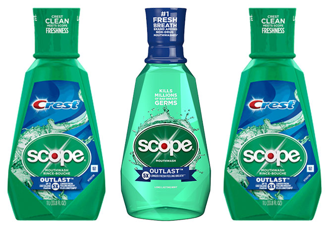 Crest Scope Outlast Mouthwash