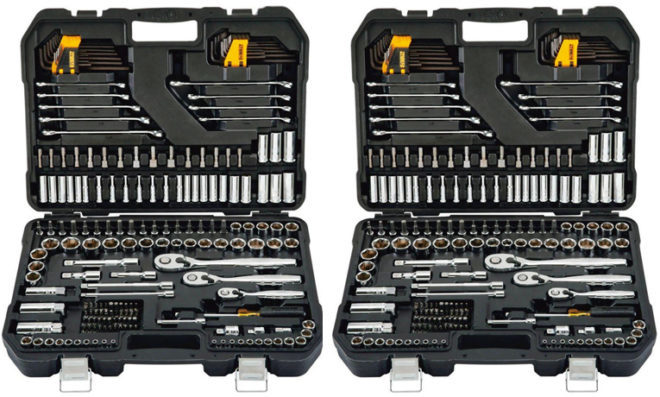$89 (Reg $180) Dewalt 200-Piece Tool Set + FREE Shipping