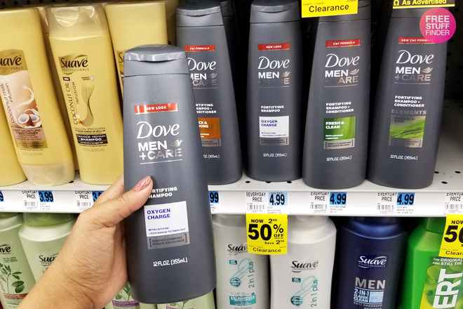 Clearance Find: $0.49 (Reg $5) Dove Men + Care Shampoo at Rite Aid