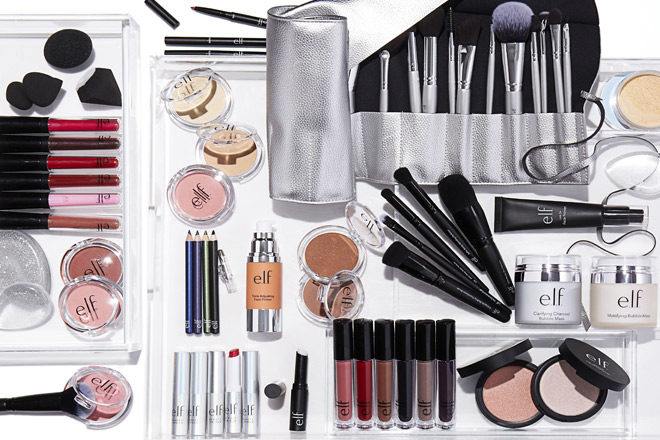 Go! FREE Shipping on ALL e.l.f. Cosmetics Orders over $25 + FREE 3-Piece Set