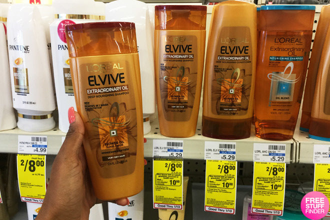 $0.99 (Reg $5) L’Oreal Elvive Shampoo or Conditioner at CVS