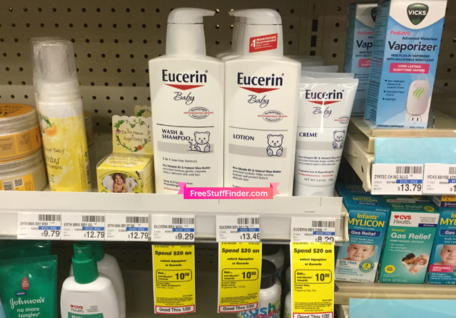 *HOT* $2.96 (Reg $8.29) Eucerin Baby Cream at CVS