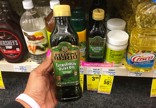 *HOT* $2.99 (Reg $8.79) Filippo Berio Olive Oil at CVS