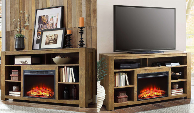 $169 (Reg $299) Better Homes & Gardens Media Fireplace Console