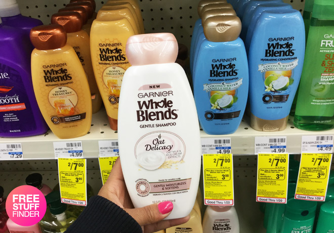 $0.75 (Reg $5) Garnier Whole Blends Hair Care at CVS