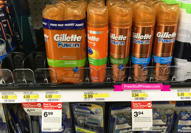 Gillette & Venus Razors and Shave Gels at Target (as low as $0.41)