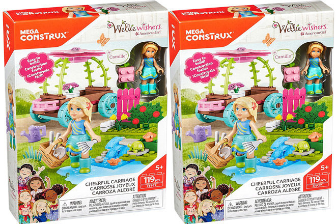 $8.78 (Reg $15) Mega Construx American Girl Welliewishers Cheerful Camille Playset