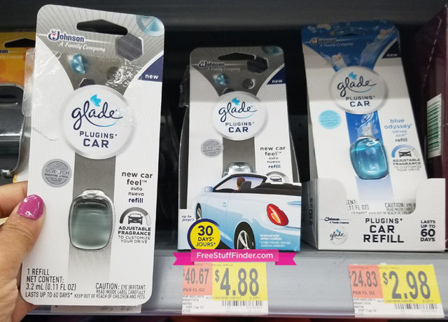 $1.49 (Reg $2.98) Glade Plugins Car Air Freshener Refill at Walmart