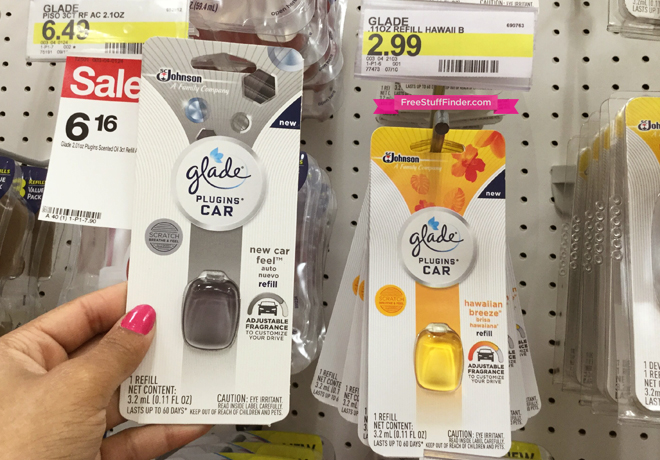 $1.35 (Reg $3) Glade Plugins Car Air Freshener Refill at Target