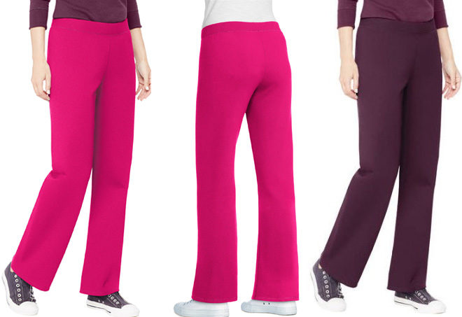 $6 Hanes Women’s Essential Fleece Sweatpants 2-Pack + FREE Pickup