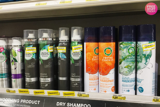 Clearance Find: $0.58 (Reg $3) Herbal Essences Hair Spray at Target