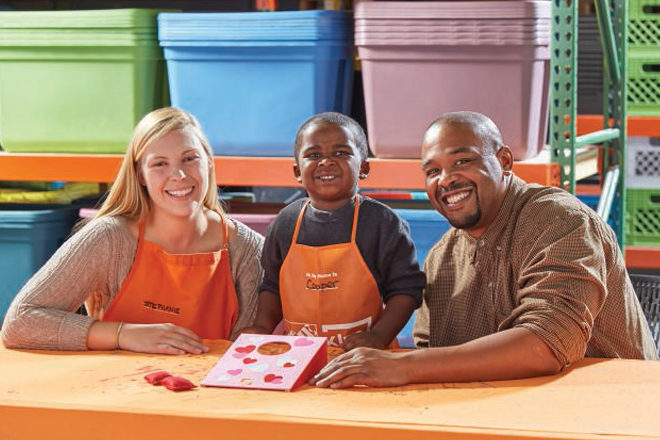 FREE Valentine Bean Bag Toss Workshop at Home Depot