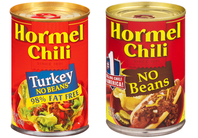 $1.22 (Reg $3) Hormel Chili No Beans at Kroger