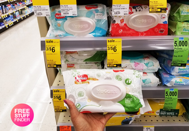 $1.50 (Reg $3.49) Huggies Baby Wipes at Walgreens