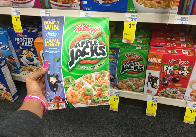 *HOT* $1.49 (Reg $4.69) Kellogg’s Cereals at CVS