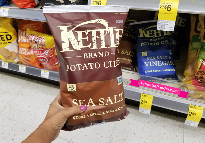 $1.99 (Reg $4) Kettle Brand Chips at Walgreens