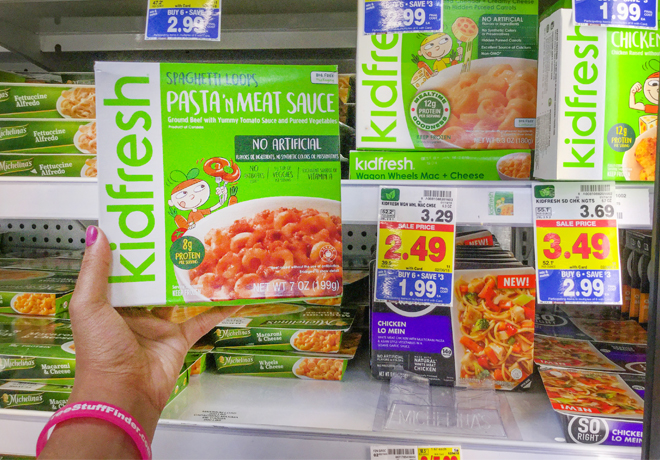 FREE Kidfresh Frozen Meals at Kroger + $2.12 Moneymaker