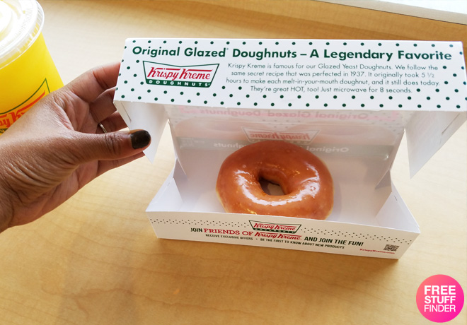 FREE Doughnut with Krispy Kreme App Download