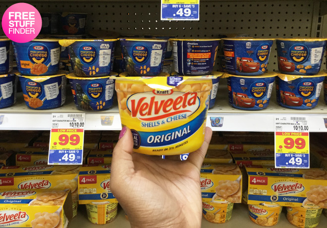 $0.49 (Reg $1) Velveeta Shells & Cheese Or Kraft Easy Mac at Kroger