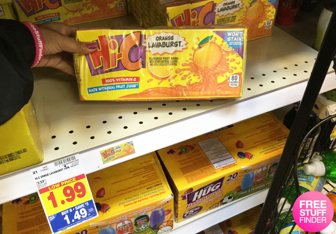 $0.99 (Reg $2) Hi-C Drink Boxes at Kroger