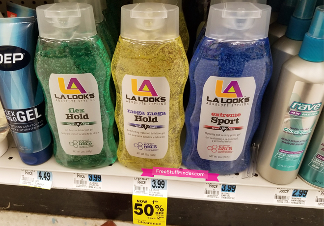 Clearance Find: $1.24 (Reg $4) LA Looks Hair Gel at Rite Aid