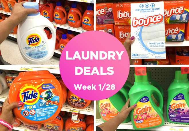 Laundry Deals Roundup (Week 1/28-2/3)