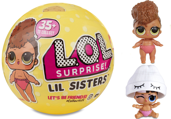 $6.88 L.O.L. Surprise! Lil Sisters Series 3 + FREE Shipping