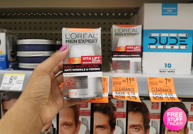 Clearance Find: $3.79 (Reg $11.49) L’Oreal Men Expert Moisturizer at Walgreens