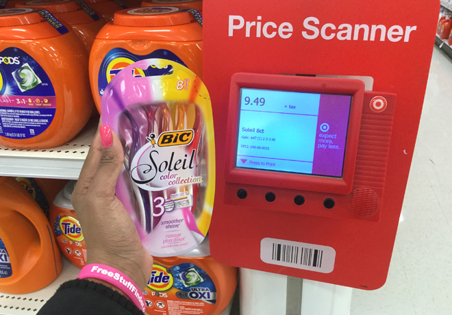 RUN! FREE BIC Razors at Target