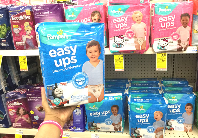 $3.99 (Reg $12.49) Pampers & Luvs Diapers Jumbo Packs at CVS