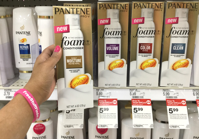 $2.74 (Reg $6) Pantene Foam Conditioner at Target (Print Now!)